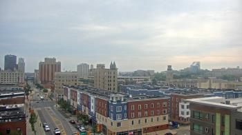 Weather camera view of Akron Beacon Journal.