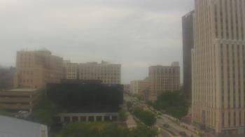 Weather camera view of Akron-Summit County Public Library.
