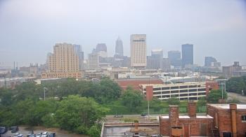 Weather camera view of WEWS-TV.